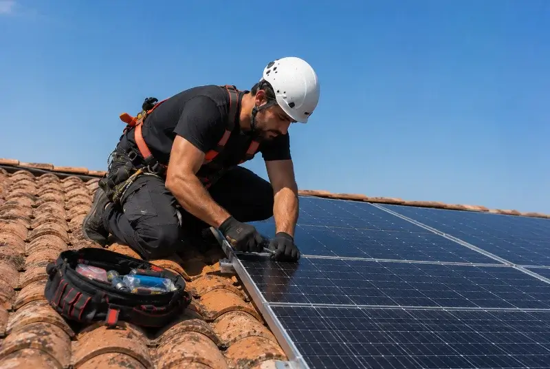Maintenance et monitoring de panneaux solaires à Roquefort-sur-Garonne